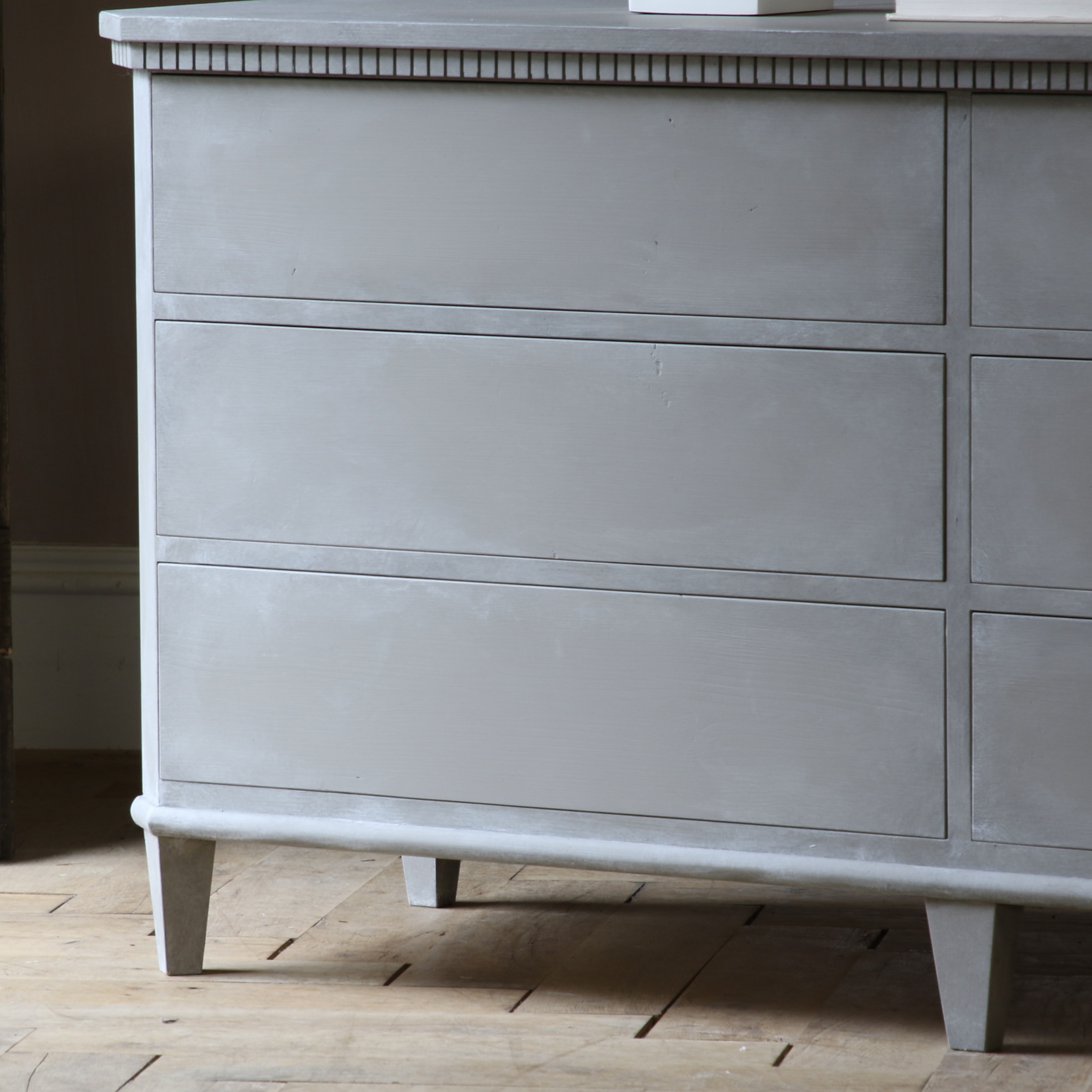 Swedish Six Drawer Commode